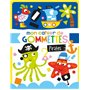 Mon cahier de gommettes - Les pirates