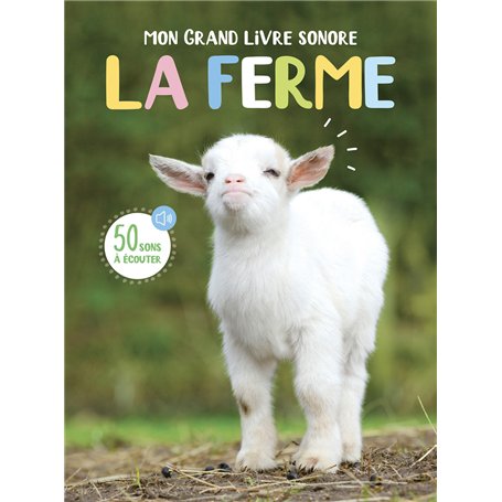 Mon grand livre sonore - La ferme