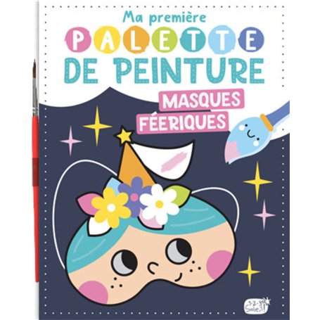 Ma première palette de peinture - Masques féériques
