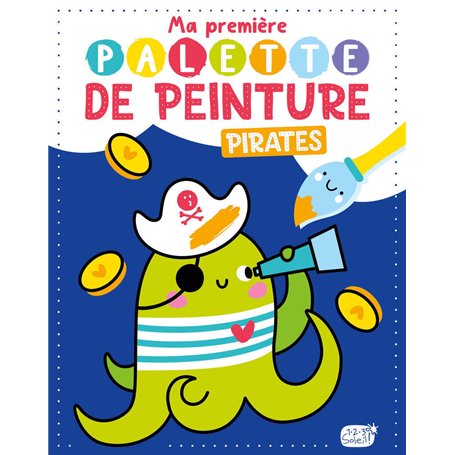 Première palette de peinture - Pirates