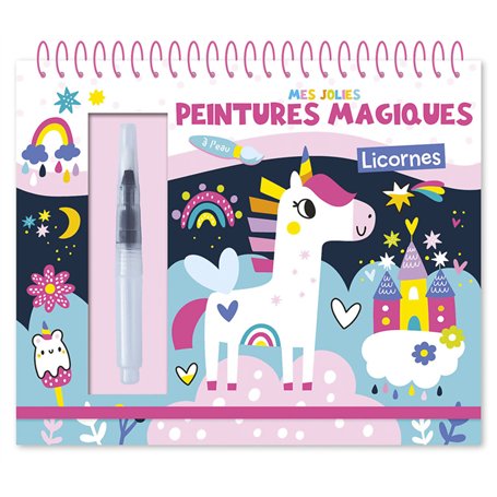 Mes jolies peintures magiques - Licornes
