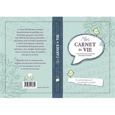 Mon carnet de vie... à la crèche