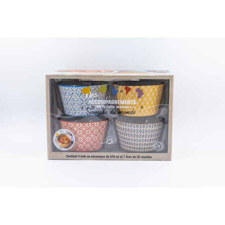 Coffret Mes accompagnements 100% faits maison - Saveurs du monde 2024