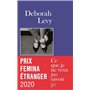 Ce que je ne veux pas savoir - Prix Femina étranger 2020