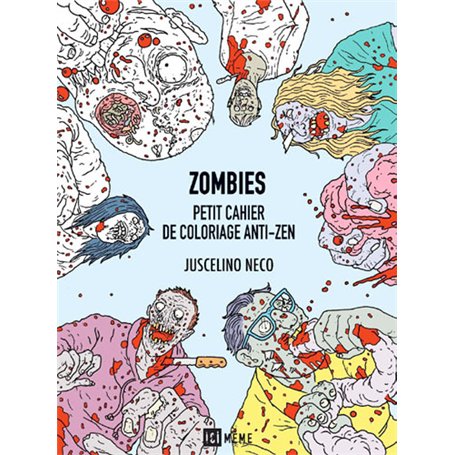 Zombies cahier coloriage anti zen