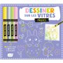 MON COFFRET DE FEUTRES CRAIE - DESSINER SUR LES VITRES PÂQUES