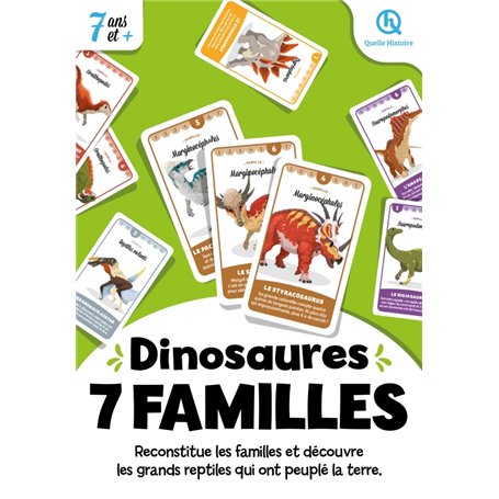 7 familles Les dinosaures