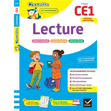 Lecture CE1 - Cahier de soutien nouveau programme