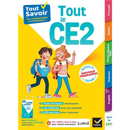 Tout Savoir CE2 - Tout-en-un - Nouveaux Programmes