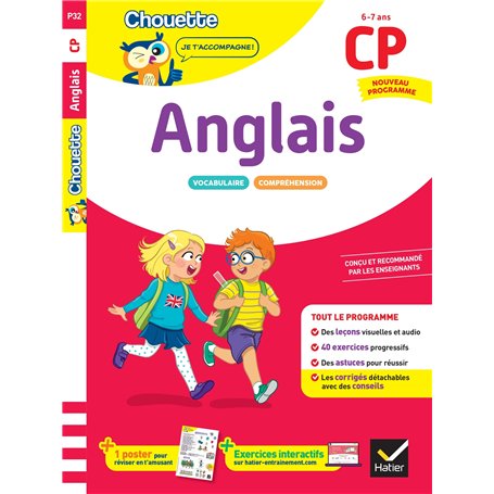 Anglais CP - Cahier de soutien nouveau programme