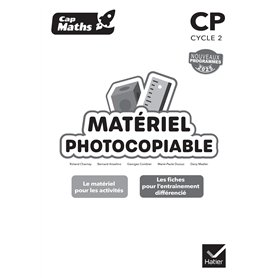 Cap Maths CP - Ed. 2025 - Matériel photocopiable