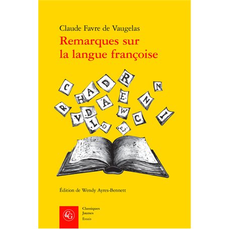 Remarques sur la langue françoise