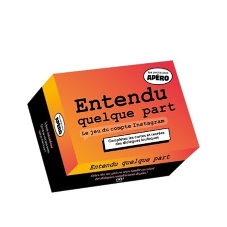 Petit apéro - Entendu quelque part 6,80 €