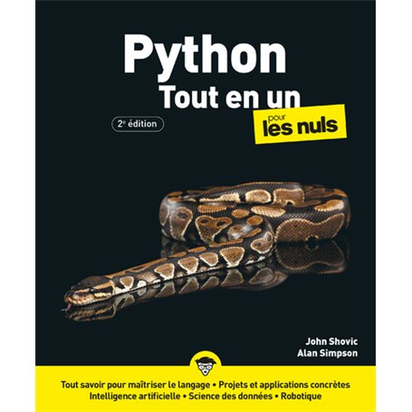 Python Tout en un pour les Nuls - 2e édition