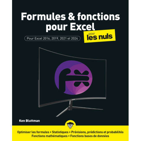Formules et Fonctions pour Excel 2024 pour les Nuls