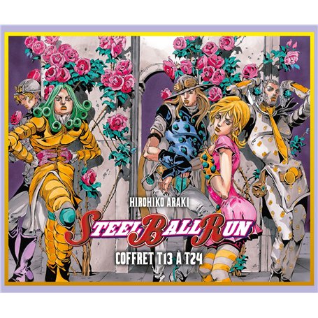 Jojo's - Steel Ball Run - Coffret T13 à T24