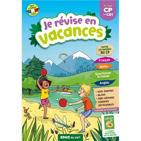 Je révise en vacances - Du CP au CE1