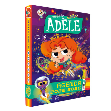 Agenda scolaire Mortelle Adèle 2025-2026