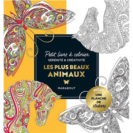 Le petit livre de coloriages - Tendres animaux