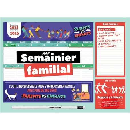 Mon Semainier familial 2025-2026