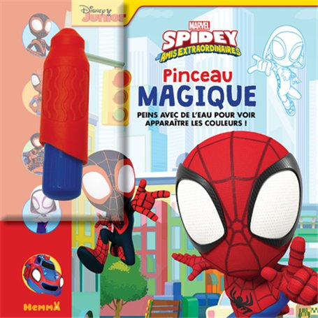 Marvel Spidey et ses amis extraordinaires - Pinceau magique - Peins avec de l'eau pour voir apparaître les couleurs ! 8,76 €