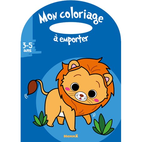 Mon coloriage à emporter - Lion