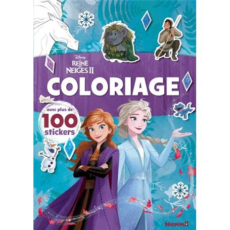 Disney La Reine des Neiges 2 - Coloriage avec plus de 100 stickers 4,40 €