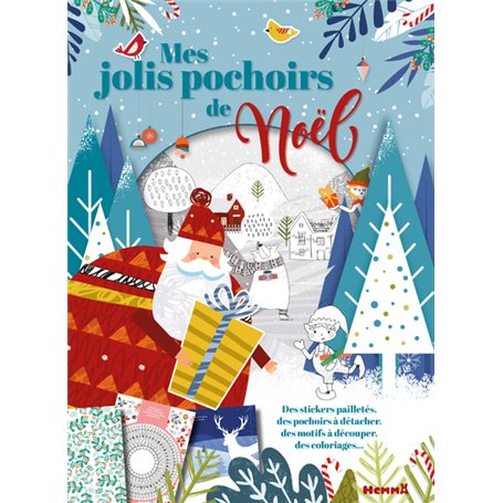 Mes jolis pochoirs de Noël - Des stickers pailletés, des pochoirs à détacher, des motifs à découper, des coloriages ... 7,78 €
