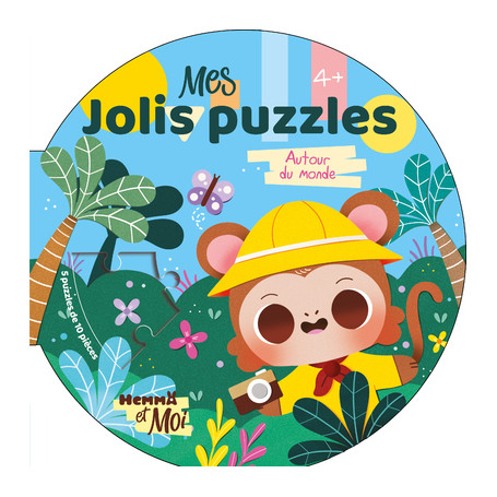 Hemma et Moi - Mes jolis puzzles - Autour du monde