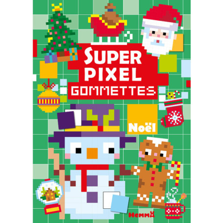 Super pixel - Gommettes - Noël