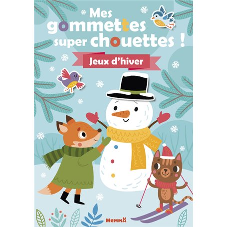 Mes colos et gommettes super chouettes ! Jeux d'hiver