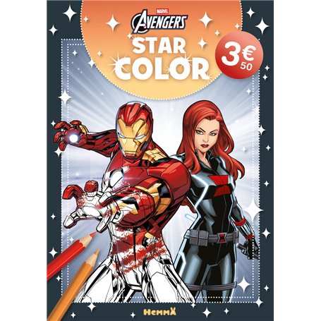 Marvel Avengers - Star Color (Black Widow et Iron Man)
