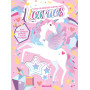 Mes coloriages scintillants - Licornes - Avec des contours pailletés à toutes les pages !