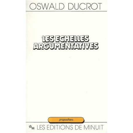 Les échelles argumentatives 13,21 €