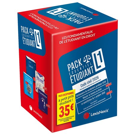 Pack étudiant essentiel L1 2026