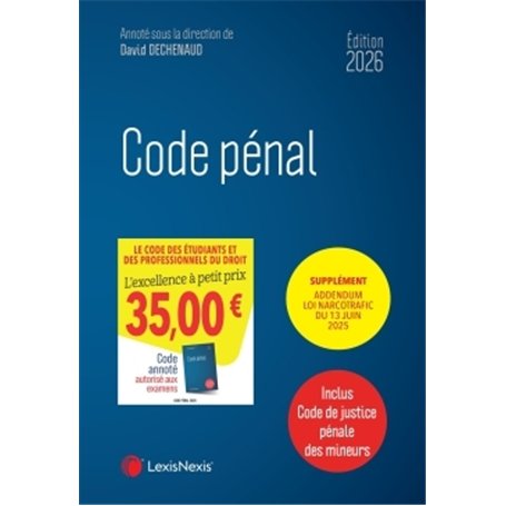Code pénal 2026