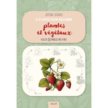 10 étapes pour dessiner plantes et végétaux