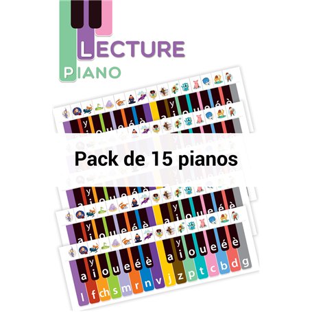 Pack de 15 - Outil Piano 7,73 €