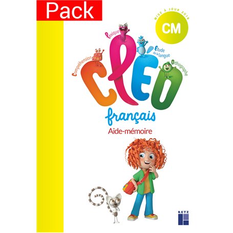 Pack de 6 - Cléo CM Aide-mémoire - programme 2018