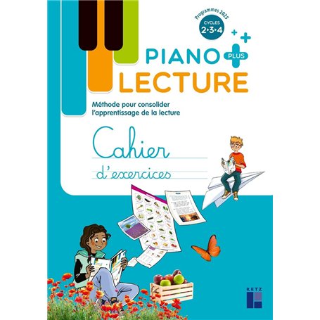 Piano PLUS - Lecture Cahier d'exercices Cycles 2