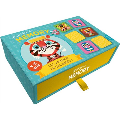 P'TIT JEU DE MEMORY - LES ANIMAUX EN VACANCES !