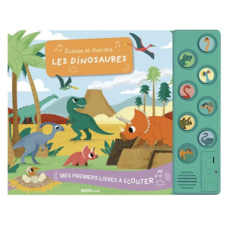 ECOUTE ET CHERCHE LES DINOSAURES