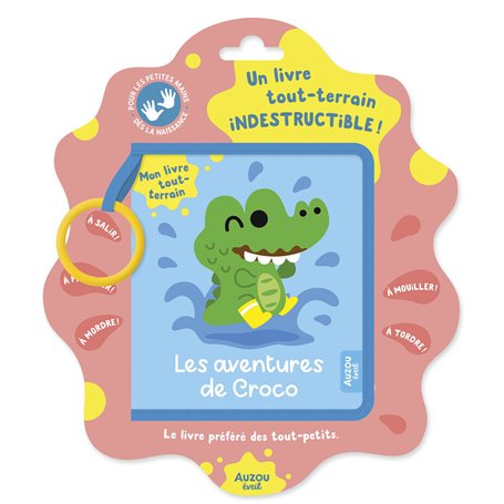 Mon livre tout-terrain - Les aventures de Croco