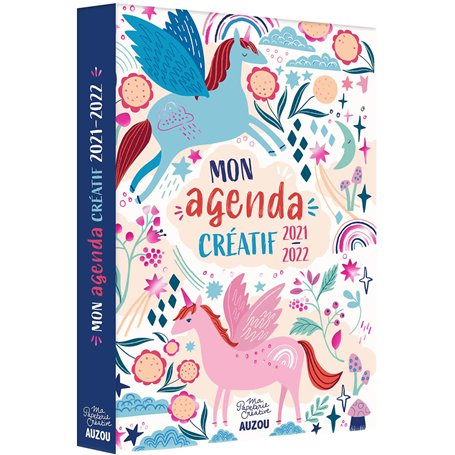 Mon agenda créatif à colorier - 2021-2022