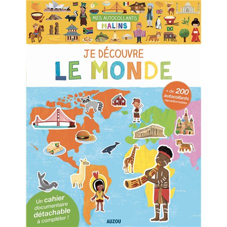 Mes autocollants malins - Je découvre le monde