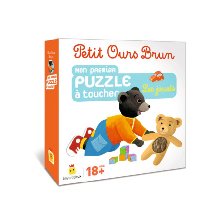 Jeu Petit Ours Brun - Puzzle à toucher Jouets