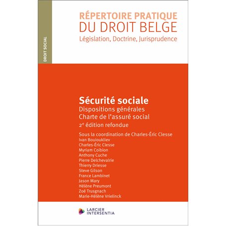 Sécurité sociale - Dispositions générales - Charte de l'assuré social