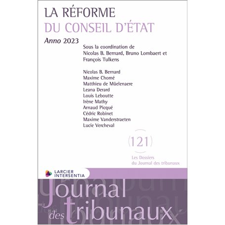 La réforme du Conseil d'État - Anno 2023
