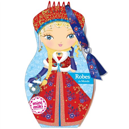 Minimiki - Carnet créatif - Robes du monde 9,69 €