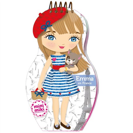 Minimiki - Carnet créatif - Emma en France nouvelle édition 9,69 €